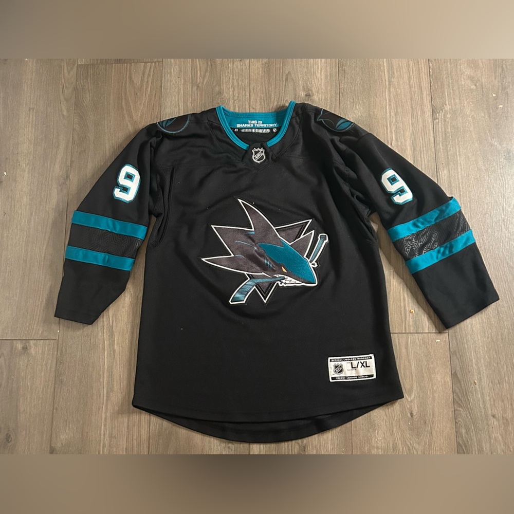 San Jose Sharks Evander Kane #9 alternate jersey